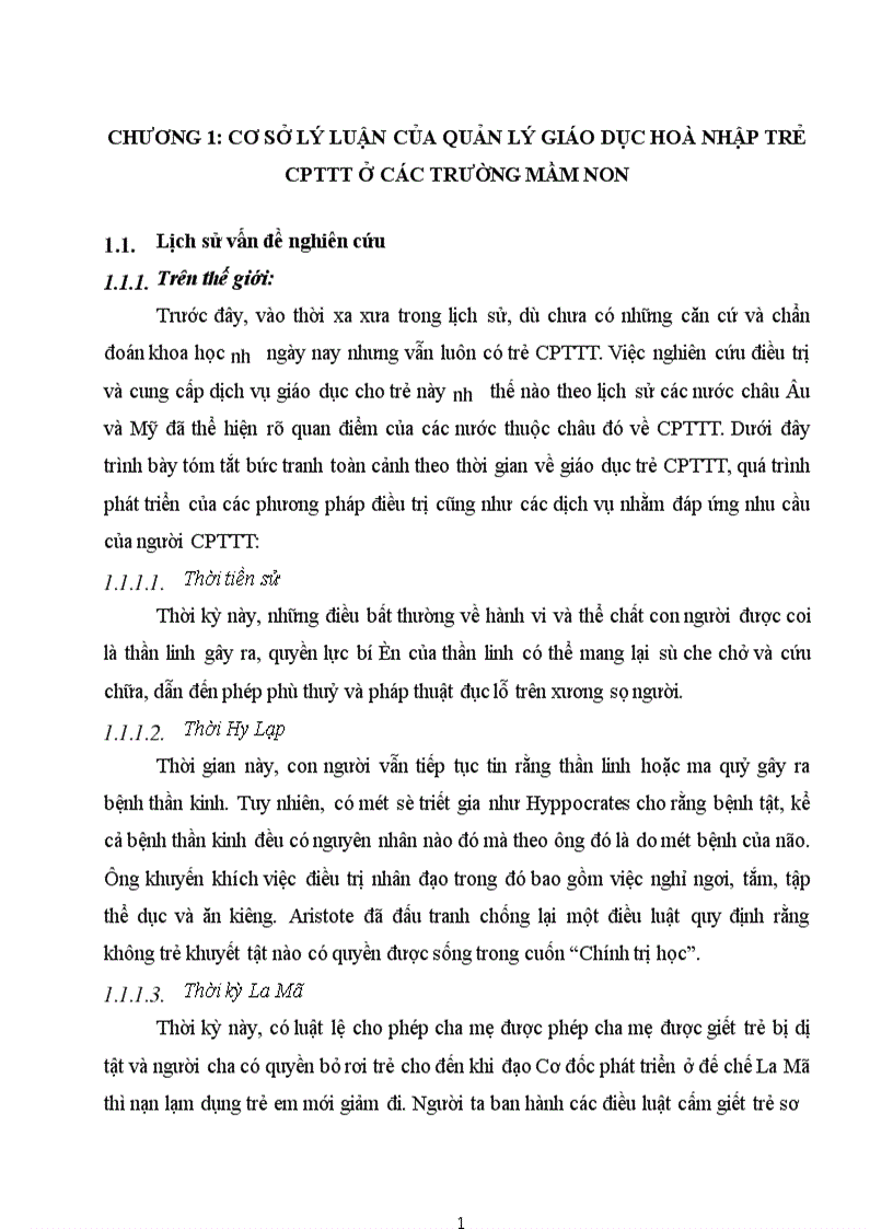 image for page Một số biện pháp quản lý giáo dục hoà nhập trẻ CPTTT trong các trường MN 1