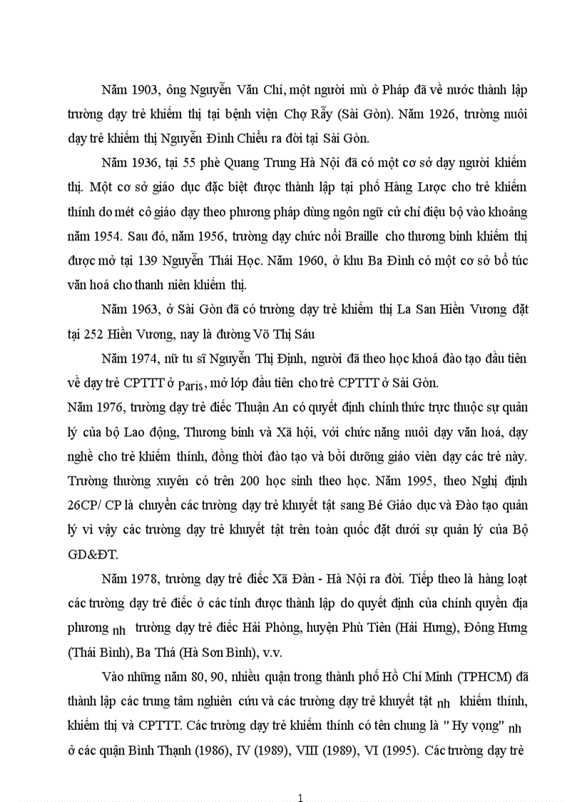 image for page Một số biện pháp quản lý giáo dục hoà nhập trẻ CPTTT trong các trường MN 1