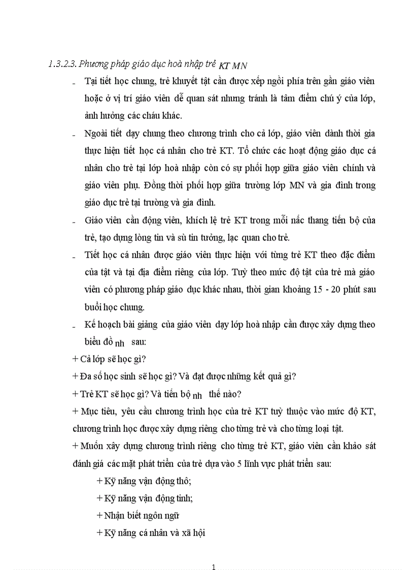 image for page Một số biện pháp quản lý giáo dục hoà nhập trẻ CPTTT trong các trường MN 1