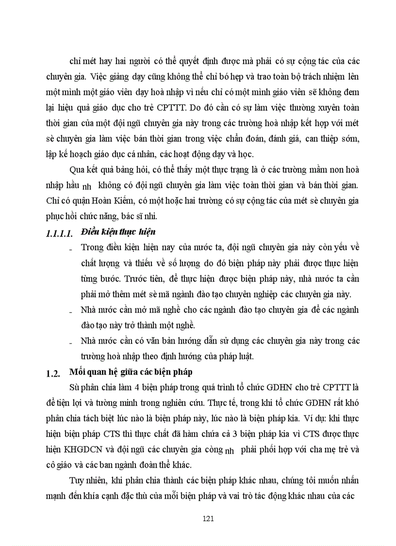 image for page Một số biện pháp quản lý giáo dục hoà nhập trẻ CPTTT trong các trường MN 1