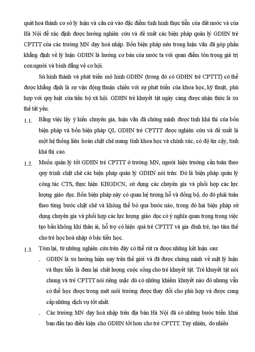 image for page Một số biện pháp quản lý giáo dục hoà nhập trẻ CPTTT trong các trường MN 1