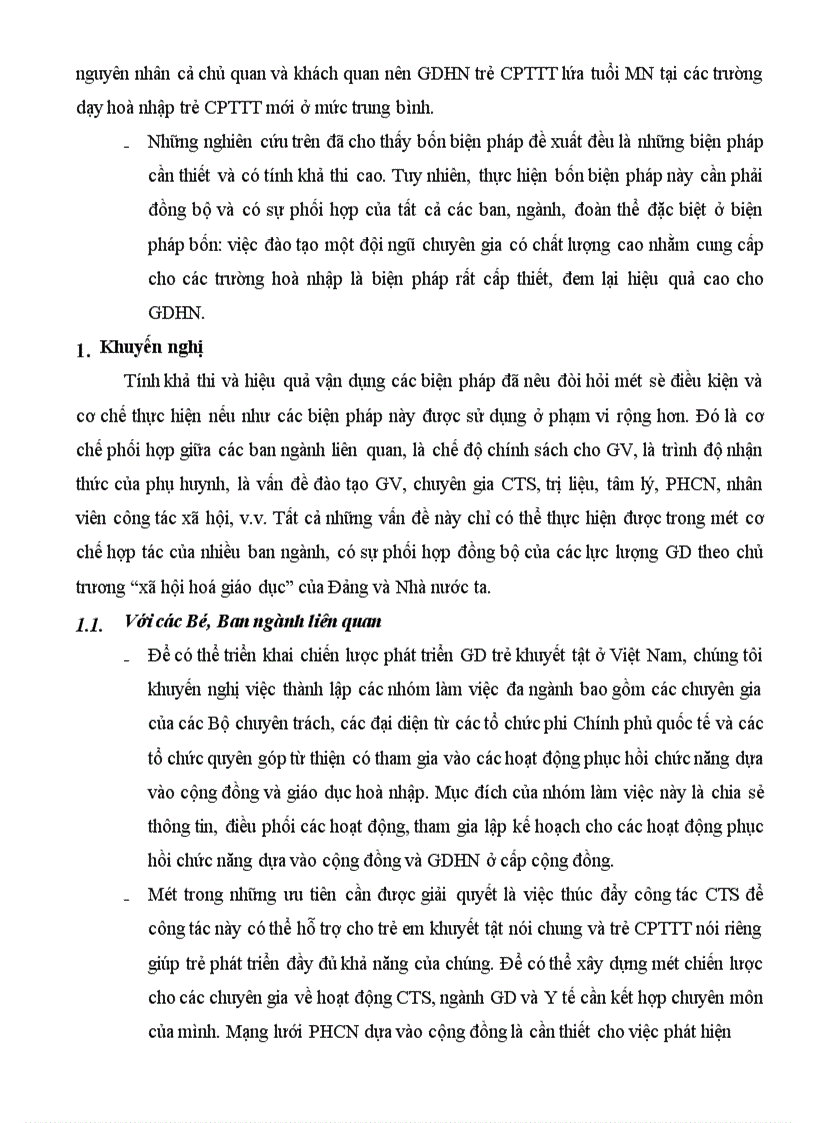 image for page Một số biện pháp quản lý giáo dục hoà nhập trẻ CPTTT trong các trường MN 1