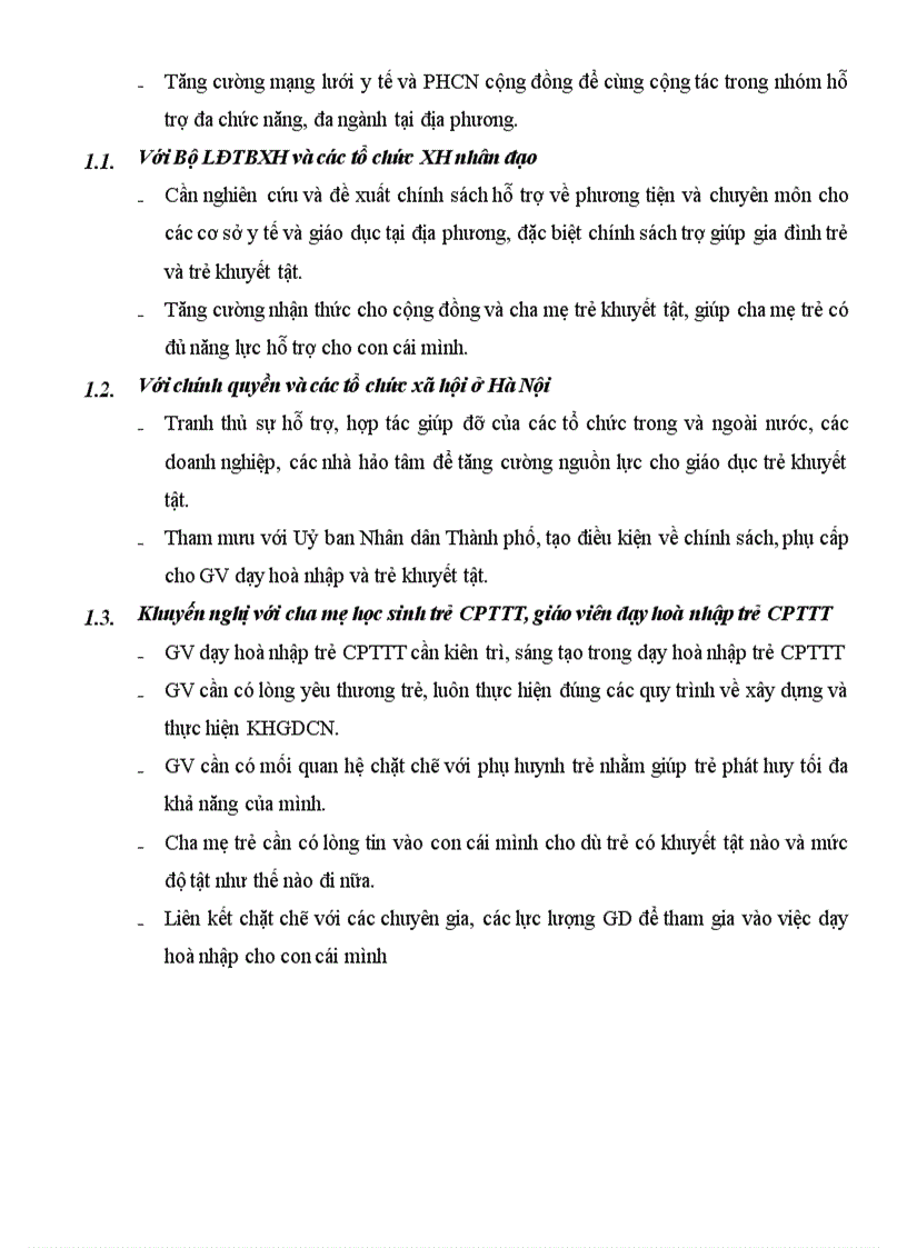 image for page Một số biện pháp quản lý giáo dục hoà nhập trẻ CPTTT trong các trường MN 1