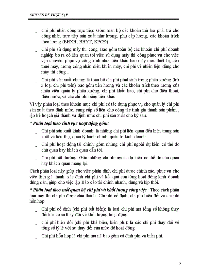 image for page Kế toán chi phí sản xuất và tính giá thành sản phẩm tại Công ty Cơ khí và sửa chữa công trình cầu đường bộ II 1
