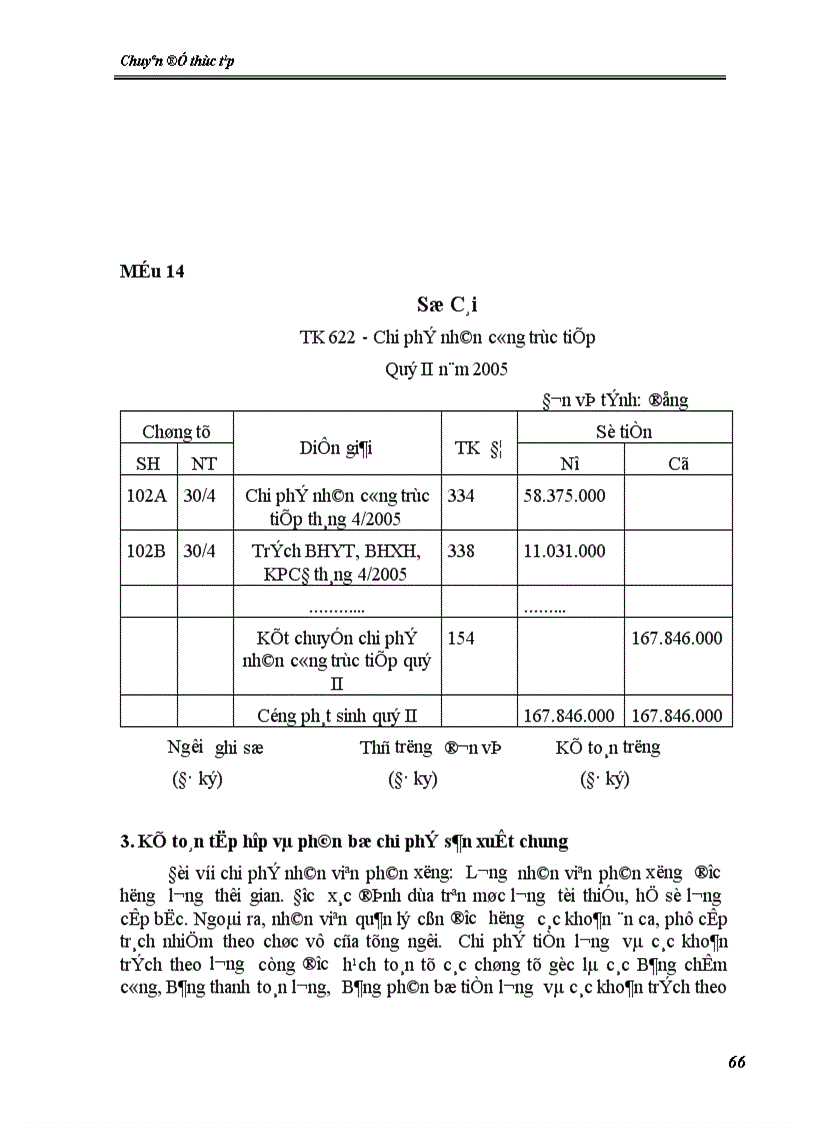 image for page Kế toán chi phí sản xuất và tính giá thành sản phẩm tại Công ty Cơ khí và sửa chữa công trình cầu đường bộ II 1