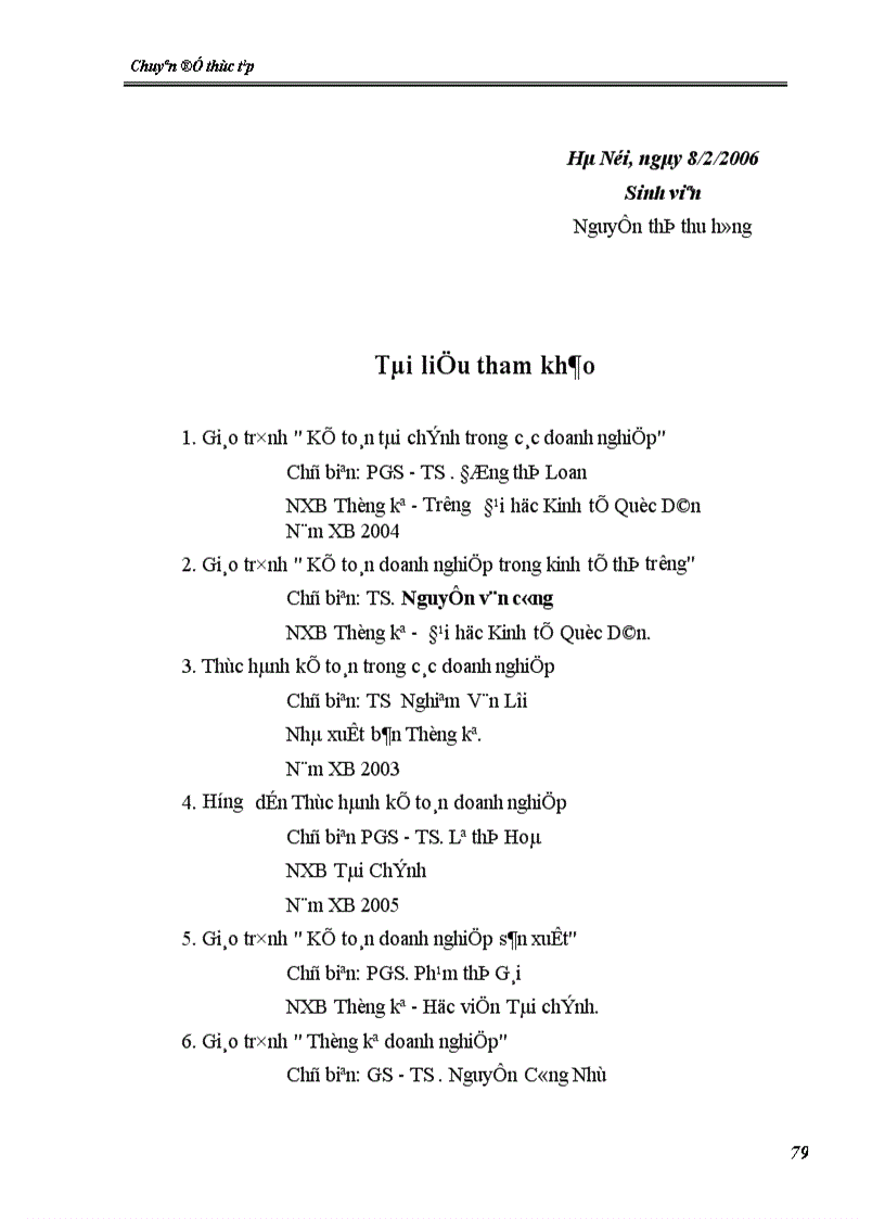 image for page Kế toán chi phí sản xuất và tính giá thành sản phẩm tại Công ty Cơ khí và sửa chữa công trình cầu đường bộ II 1