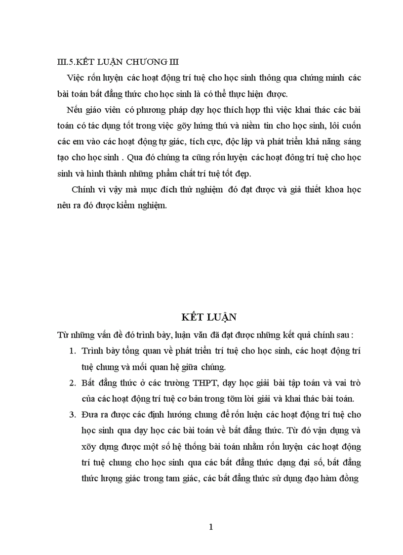 image for page Rèn luyện các hoạt động trí tuệ chung cho học sinh thông qua dạy học các bài toán về bất đẳng thức