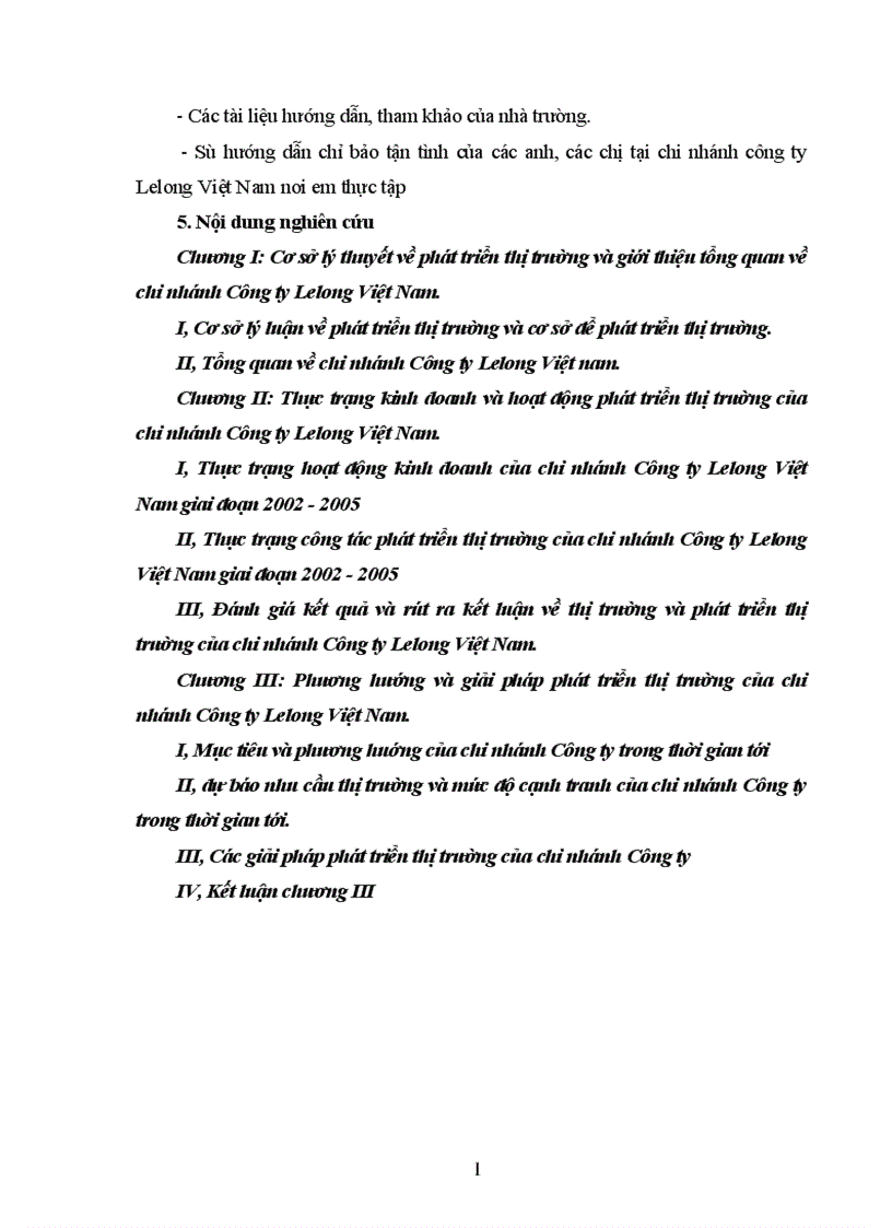 image for page Phát triển thị trường tiêu thụ sản phẩm của chi nhánh công ty Lelong Việt Nam tại Hà Nội 1