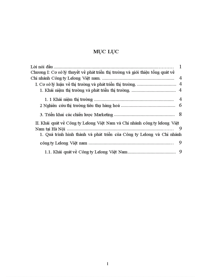 image for page Phát triển thị trường tiêu thụ sản phẩm của chi nhánh công ty Lelong Việt Nam tại Hà Nội 1