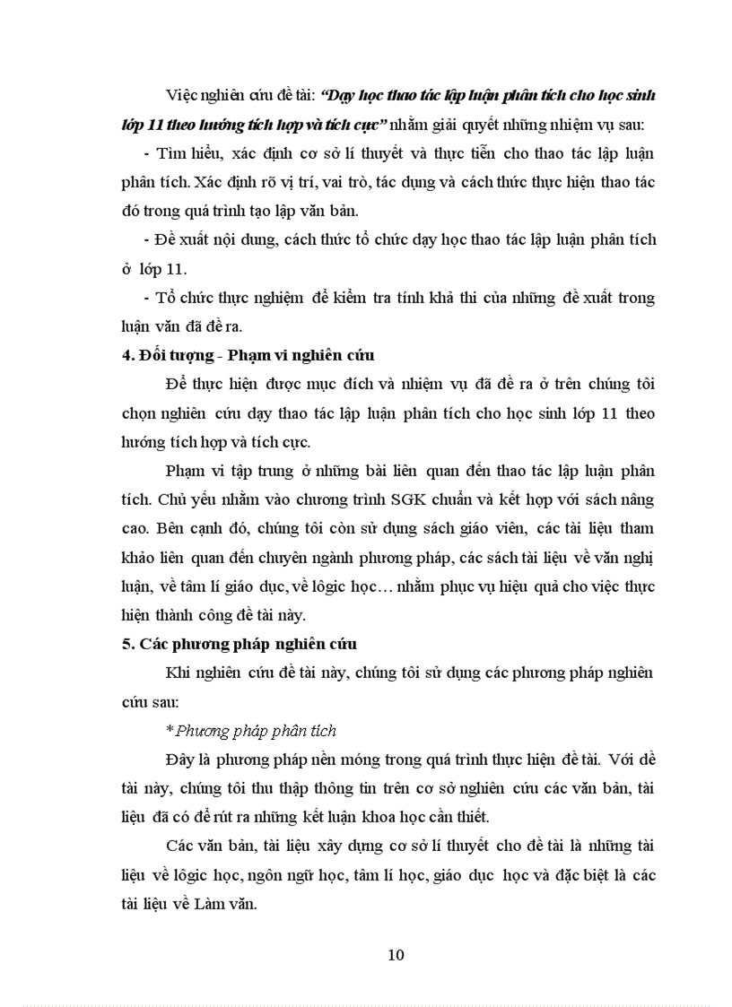 image for page Dạy học thao tác lập luận phân tích cho học sinh lớp 11 theo hướng tích hợp và tích cực