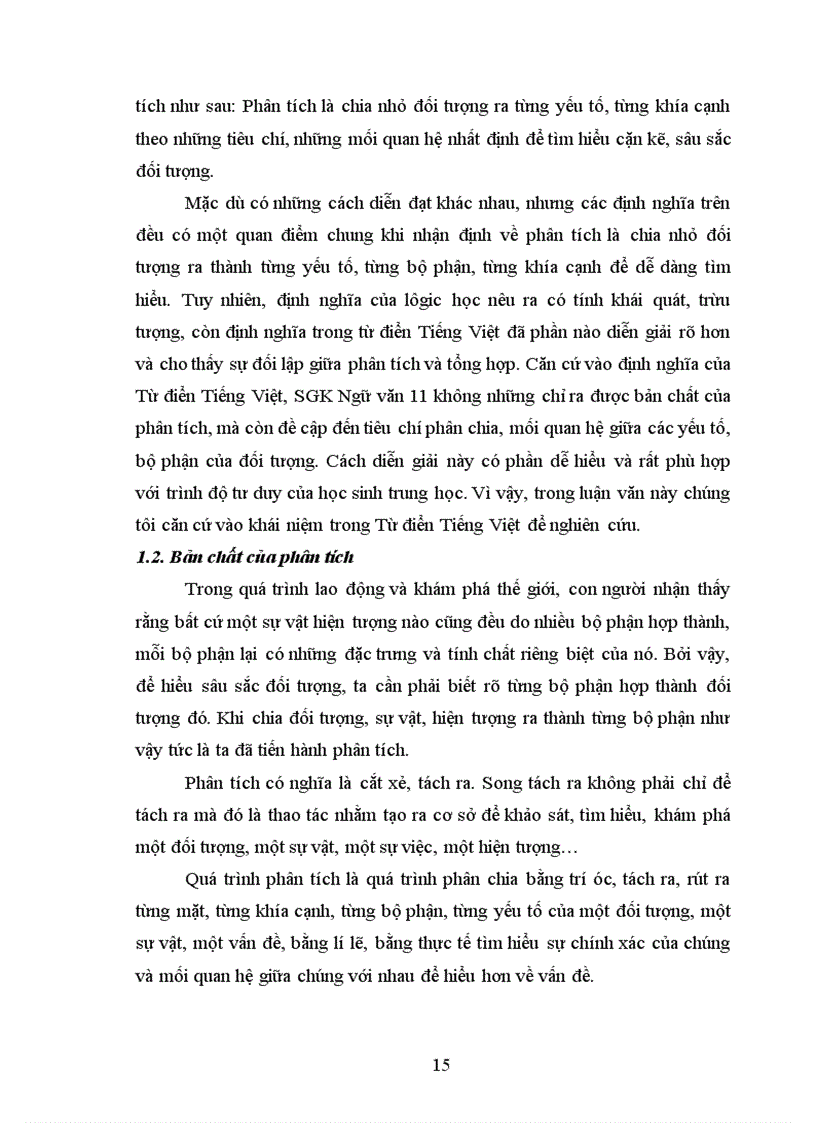 image for page Dạy học thao tác lập luận phân tích cho học sinh lớp 11 theo hướng tích hợp và tích cực