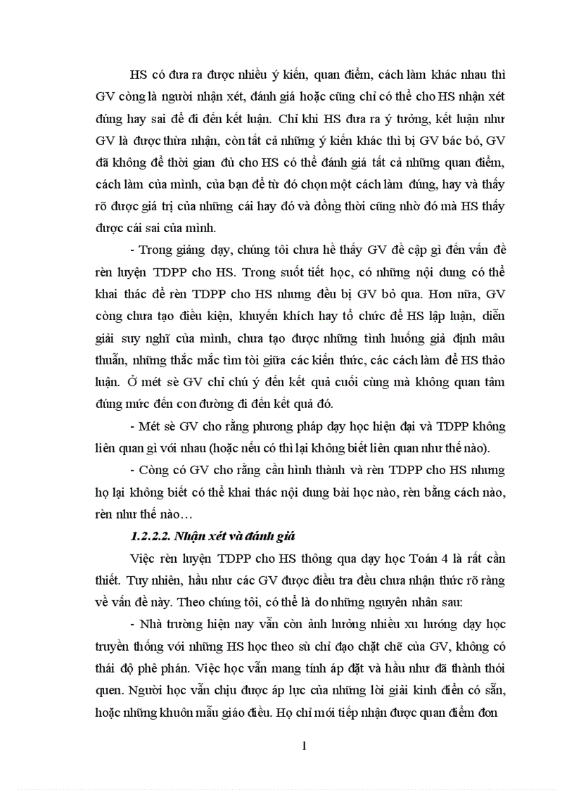 image for page Rèn luyện tư duy phê phán cho học sinh thông qua dạy học Toán 4 1