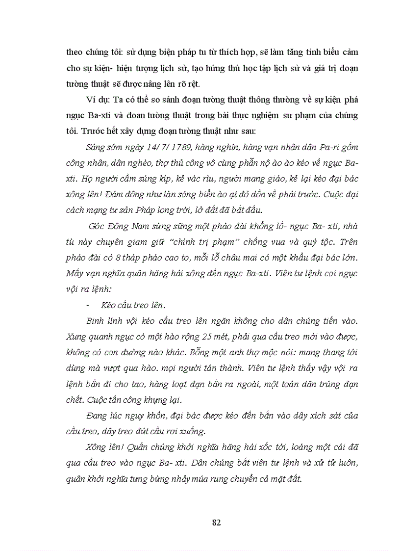 image for page Một số biện pháp sư phạm nhằm nâng cao tính biểu cảm của ngôn ngữ trong dạy học lịch sử ở trường THPT vận dụng qua chương trình lớp 10 chương trình chuẩn 1