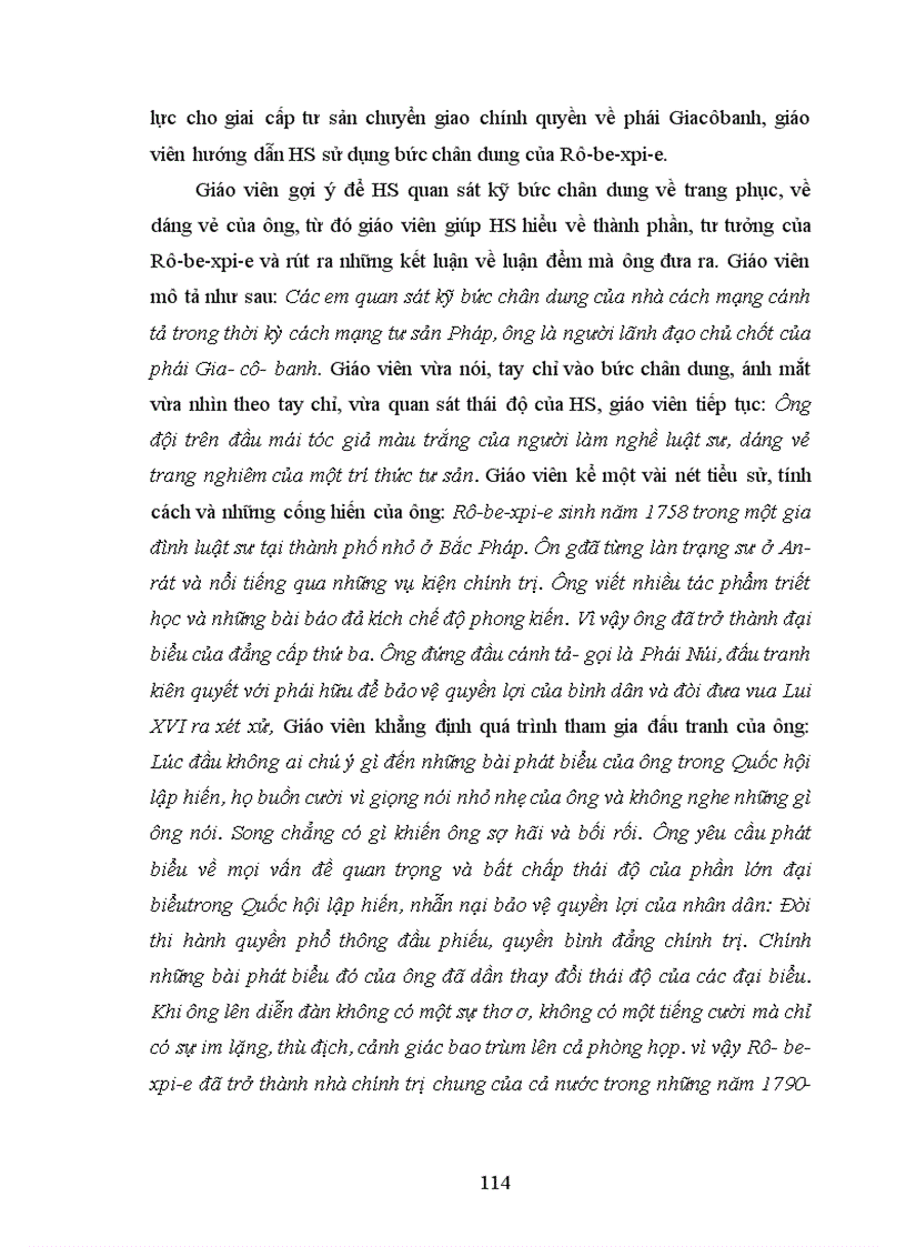 image for page Một số biện pháp sư phạm nhằm nâng cao tính biểu cảm của ngôn ngữ trong dạy học lịch sử ở trường THPT vận dụng qua chương trình lớp 10 chương trình chuẩn 1