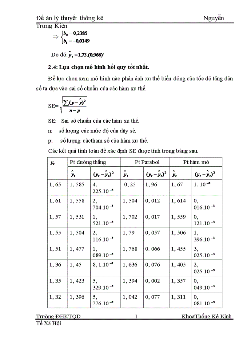 image for page Phương pháp dãy số thời gian và vận dụng phương pháp dãy số thời gian để phân tích sự biến động của tốc độ tăng trưởng dân số giai đoạn 1995 2002 và dự báo năm 2004