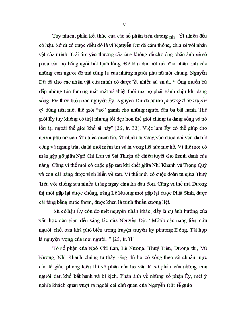 image for page Số phận người phụ nữ có lối sống vượt ra khỏi lễ giáo phong kiến 1