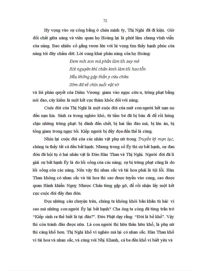 image for page Số phận người phụ nữ có lối sống vượt ra khỏi lễ giáo phong kiến 1