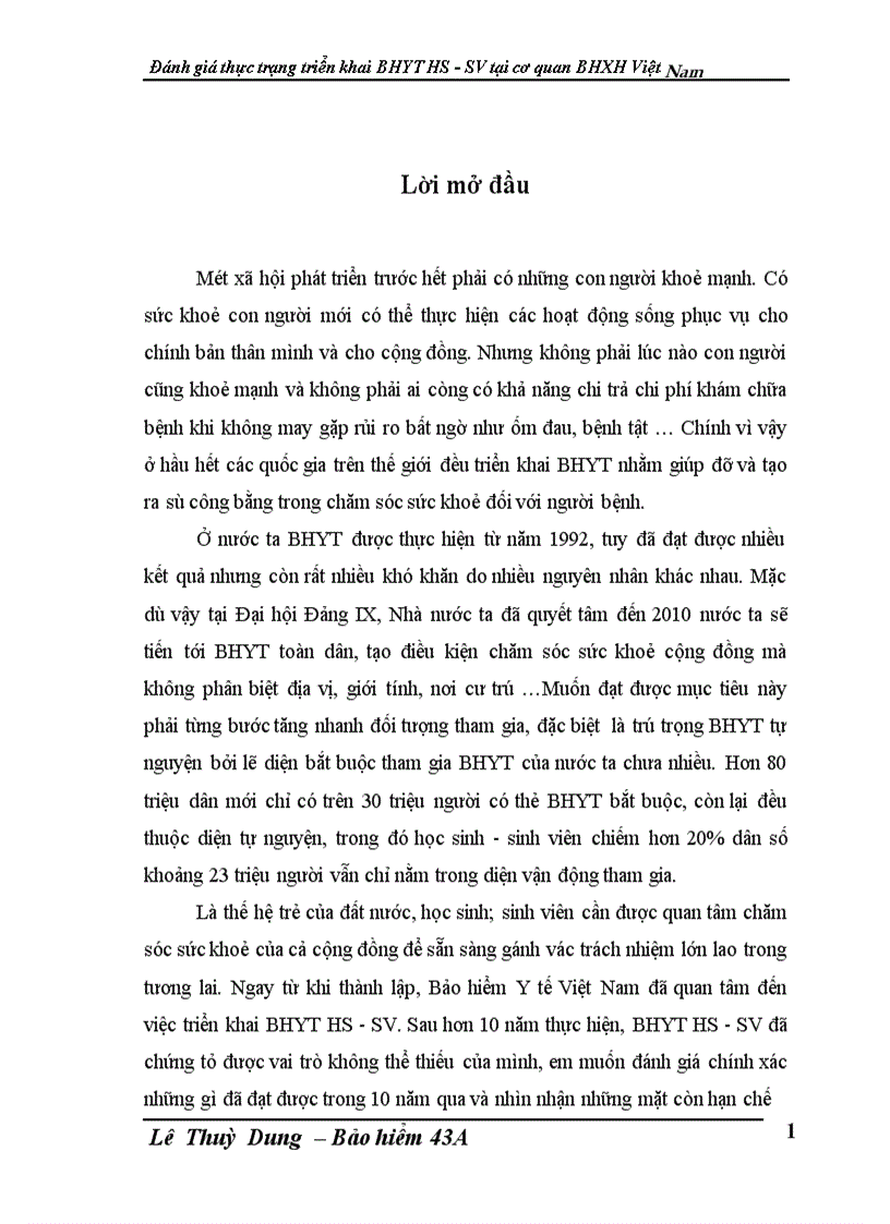 image for page Đánh giá thực trạng triển khai BHYT HS SV tại cơ quan Bảo hiểm xã hội Việt Nam 1