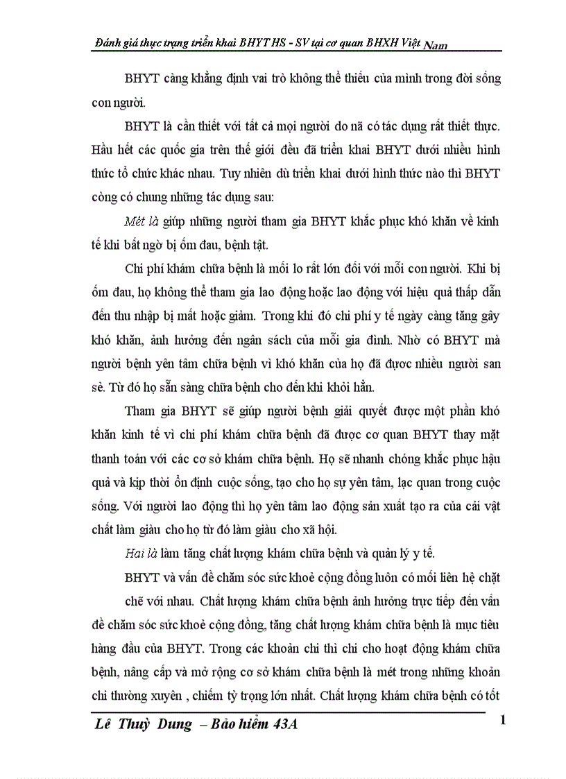 image for page Đánh giá thực trạng triển khai BHYT HS SV tại cơ quan Bảo hiểm xã hội Việt Nam 1