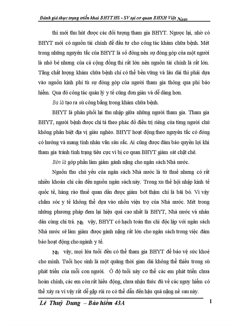 image for page Đánh giá thực trạng triển khai BHYT HS SV tại cơ quan Bảo hiểm xã hội Việt Nam 1