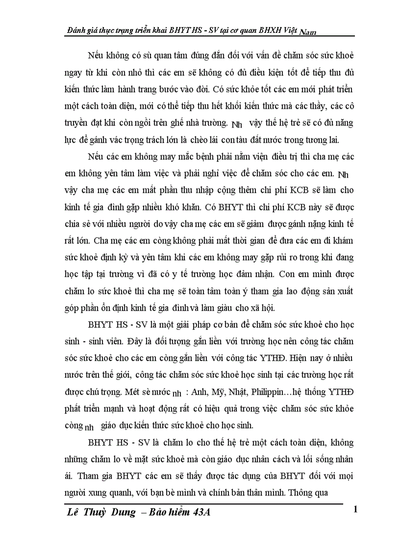 image for page Đánh giá thực trạng triển khai BHYT HS SV tại cơ quan Bảo hiểm xã hội Việt Nam 1