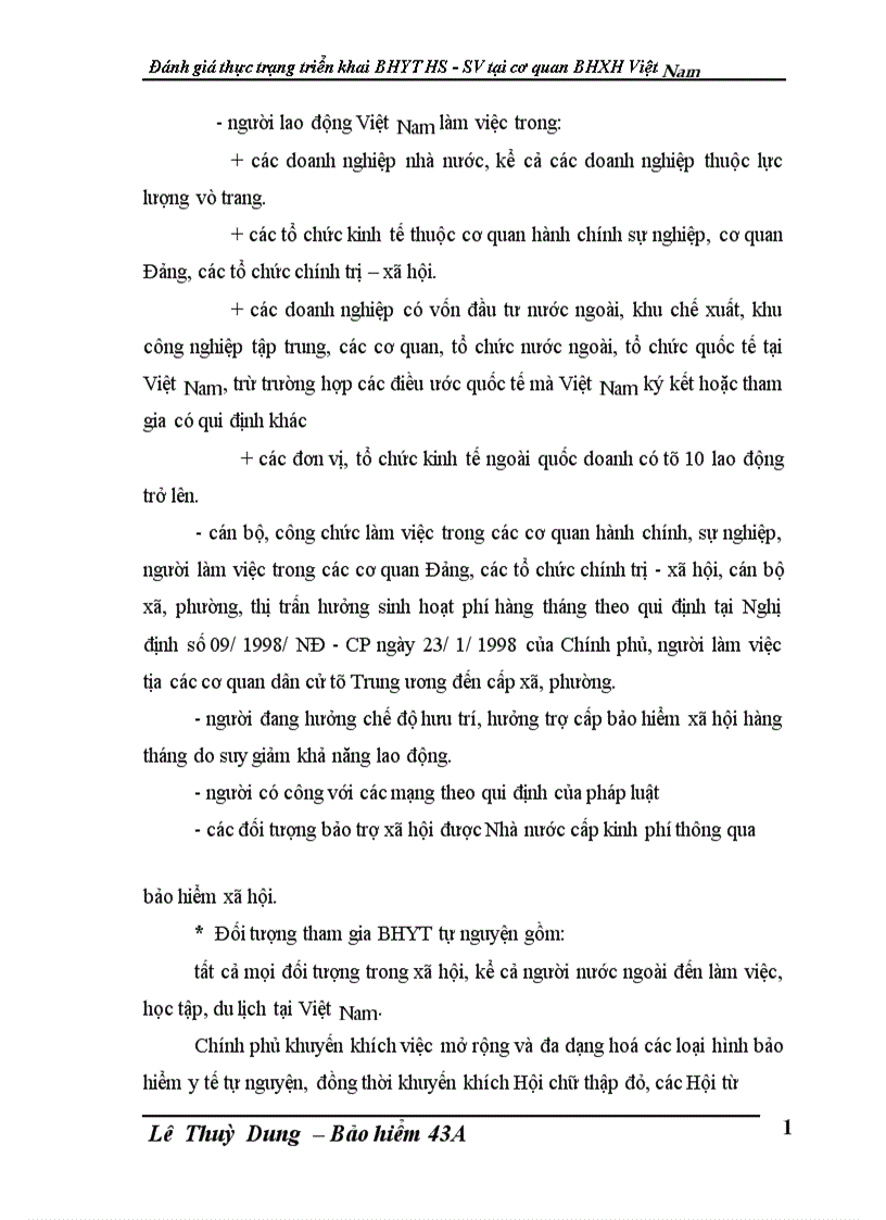 image for page Đánh giá thực trạng triển khai BHYT HS SV tại cơ quan Bảo hiểm xã hội Việt Nam 1