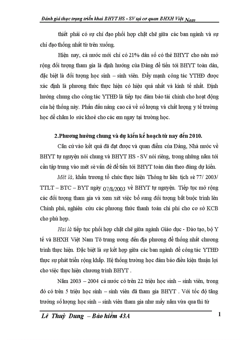 image for page Đánh giá thực trạng triển khai BHYT HS SV tại cơ quan Bảo hiểm xã hội Việt Nam 1