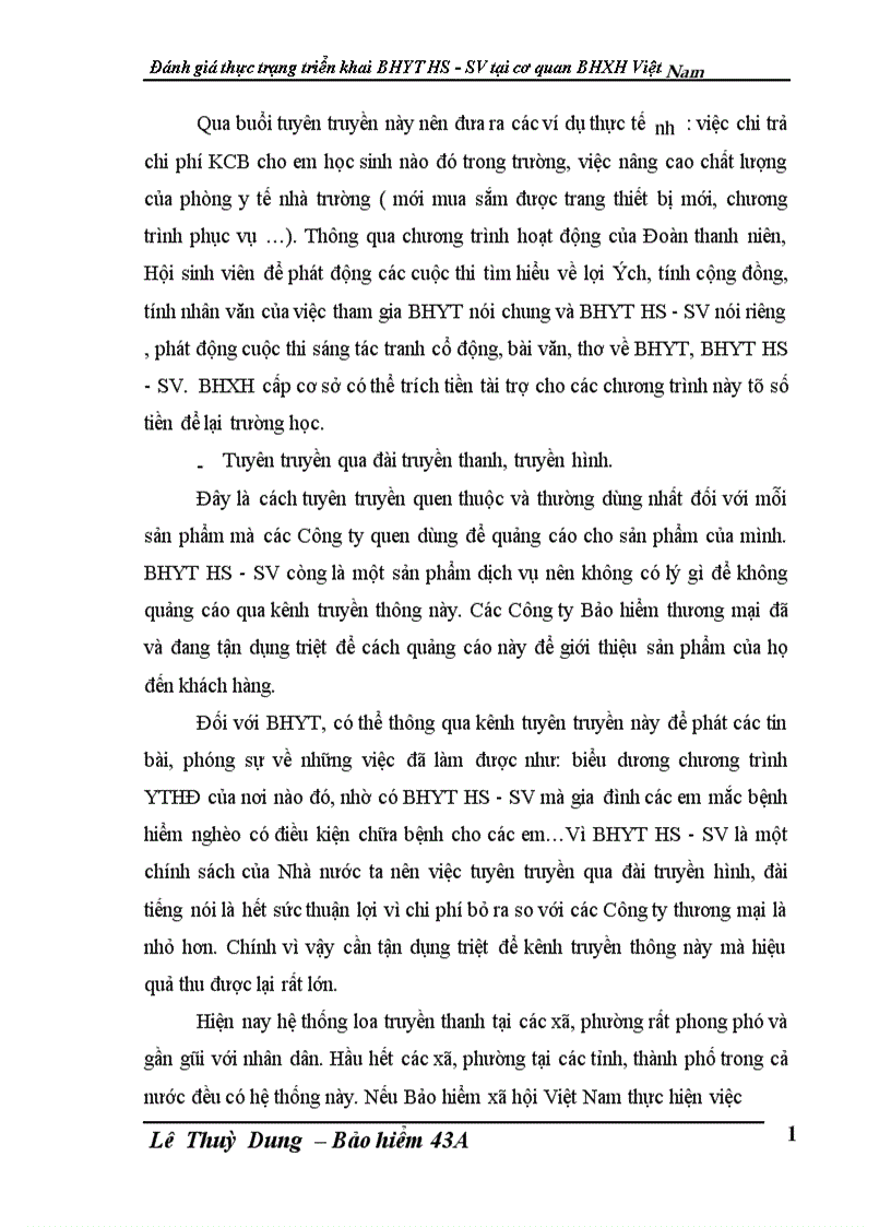 image for page Đánh giá thực trạng triển khai BHYT HS SV tại cơ quan Bảo hiểm xã hội Việt Nam 1