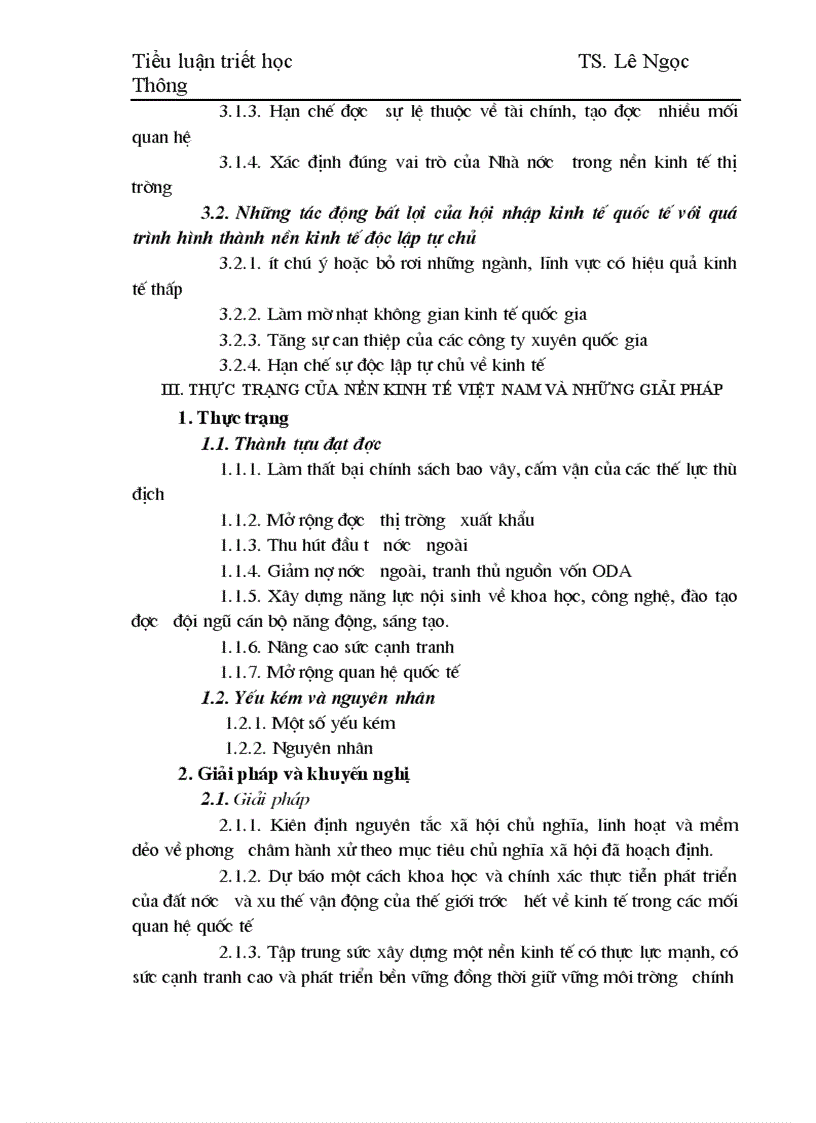 image for page Mối quan hệ giữa xây dựng nền kinh tế độc lập tự chủ với quá trình hội nhập kinh tế quốc tế ở nước ta hiện nay 1