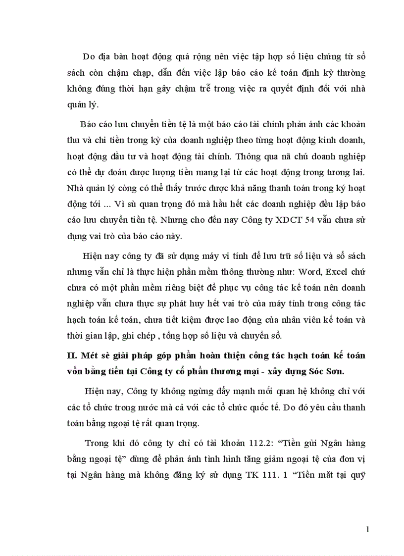 image for page Hạch toán kế toán vốn bằng tiền tại công ty cổ phân thương mại xây dựng Sóc Sơn 1