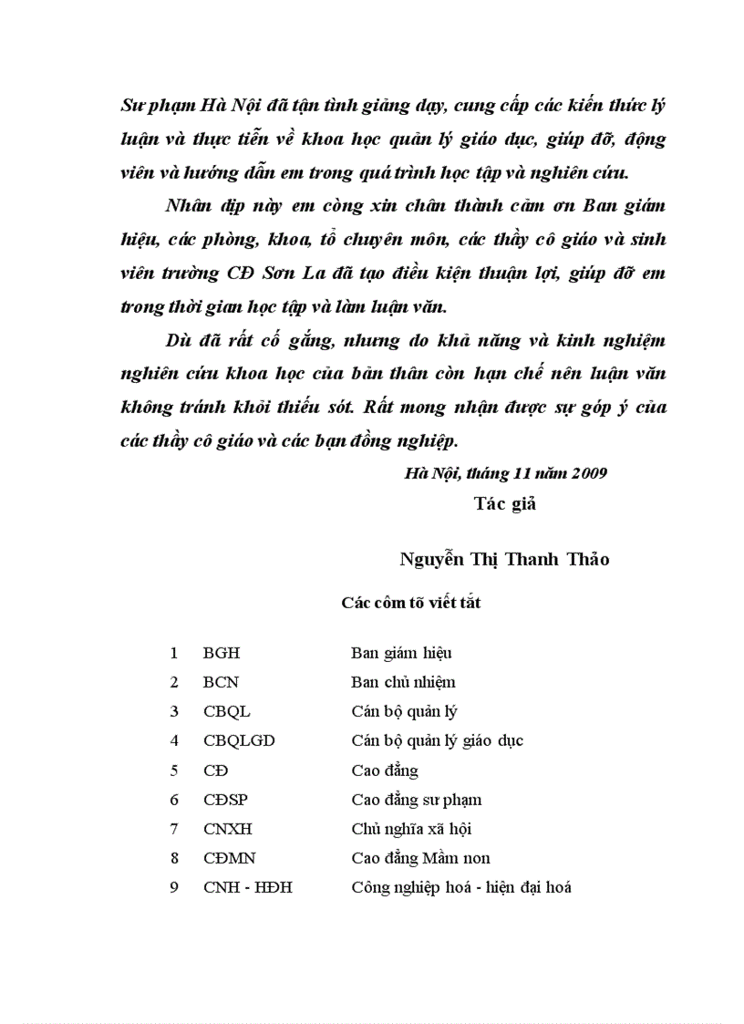 image for page Biện pháp quản lý hoạt động tự học của sinh viên Khoa Tiểu học Mầm non trường Cao đẳng Sơn La 1