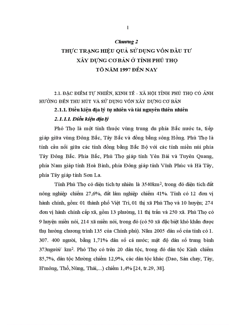 image for page Nâng cao hiệu quả sử dụng vốn đầu tư xây dựng cơ bản của tỉnh Phú Thọ