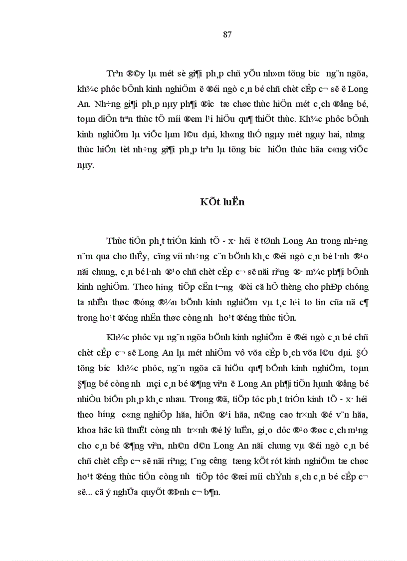 image for page Bệnh kinh nghiệm ở đội ngũ cán bộ chủ chốt cấp cơ sở long an bản chất biểu hiện và nguyên nhân