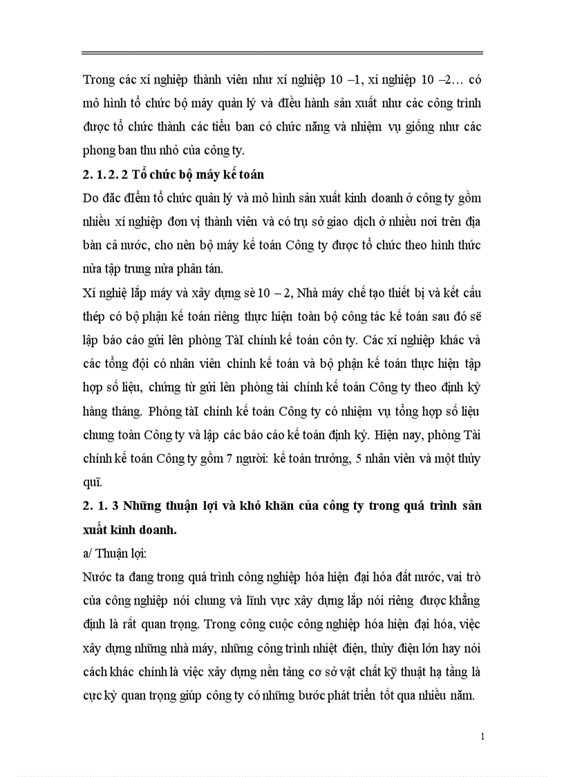 image for page thực trạng về vốn và hiệu quả sử dụng vốn kinh doanh ở công ty lắp máy và xây dựng số 10