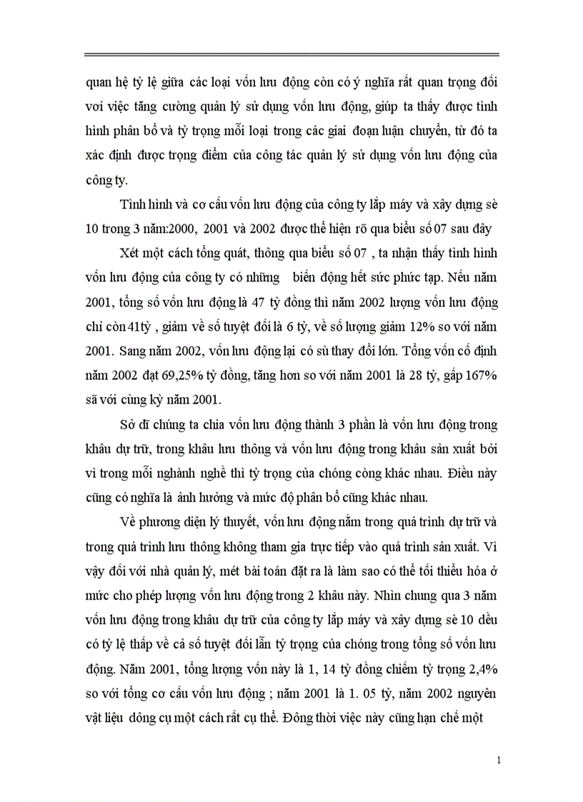 image for page thực trạng về vốn và hiệu quả sử dụng vốn kinh doanh ở công ty lắp máy và xây dựng số 10