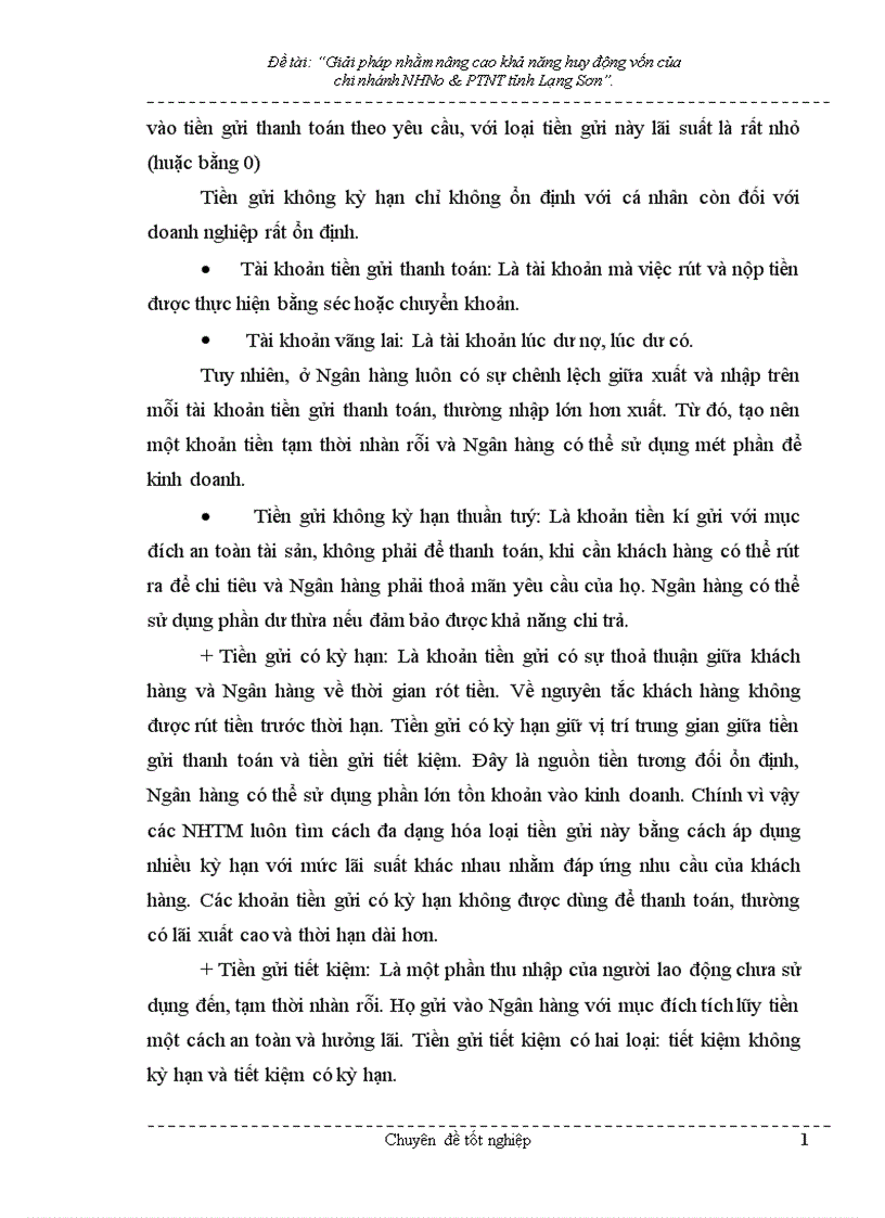image for page Giải pháp nhằm nâng cao hiệu quả huy động vốn tại chi nhánh NHNo PTNT Tỉnh Lạng Sơn 1