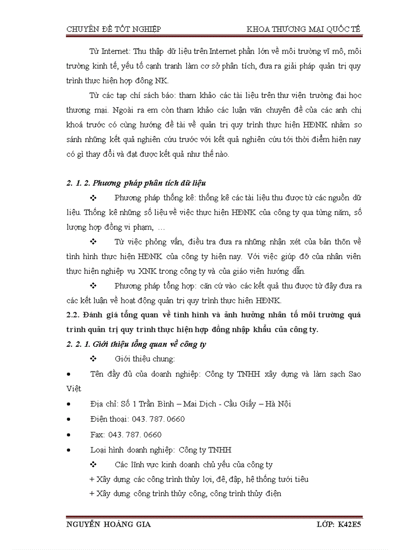 image for page Quản trị quy trình thực hiện hợp đồng nhập khẩu thiết bị máy móc xây dựng từ thị trường Trung Quốc của Công ty TNHH xây dựng và làm sạch Sao Việt