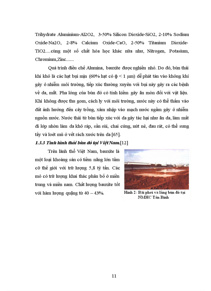 image for page Nghiên cứu một số tính chất hóa lý về hấp phụ của hạt hấp phụ chế tạo từ bùn đỏ