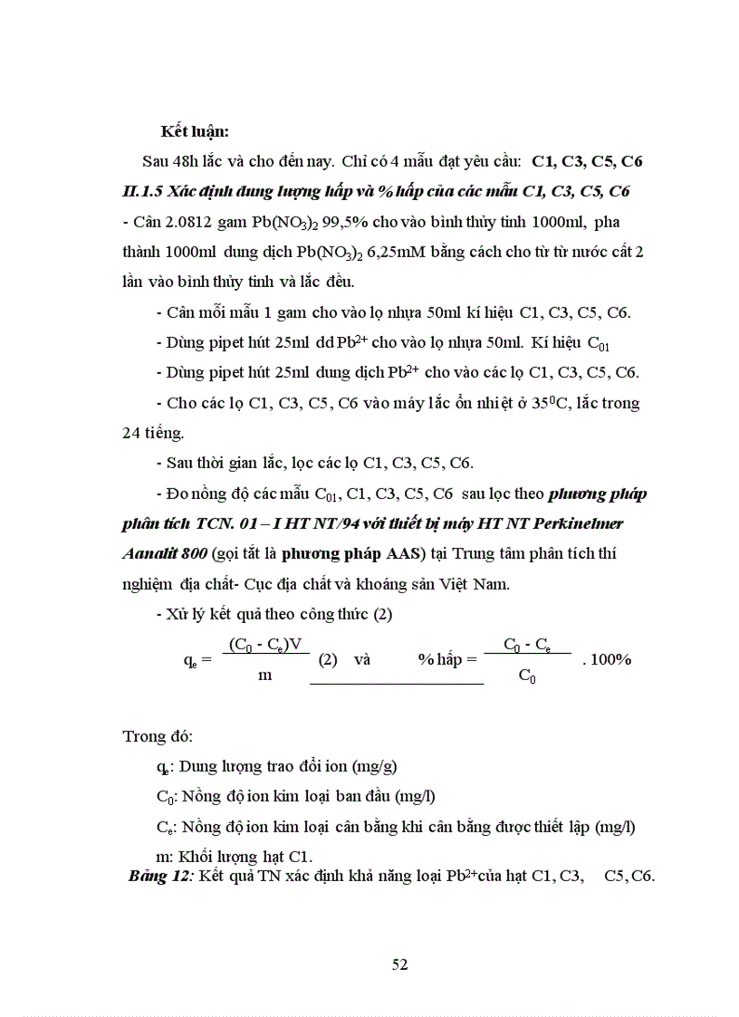 image for page Nghiên cứu một số tính chất hóa lý về hấp phụ của hạt hấp phụ chế tạo từ bùn đỏ
