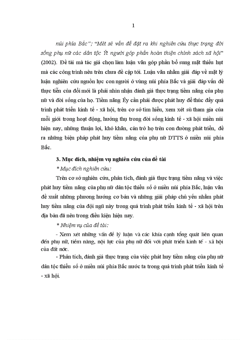 image for page Phát huy tiềm năng của phụ nữ dân tộc thiểu số trong quá trình phát triển kinh tế xã hội ở các tỉnh miền núi phía Bắc nước ta hiện nay