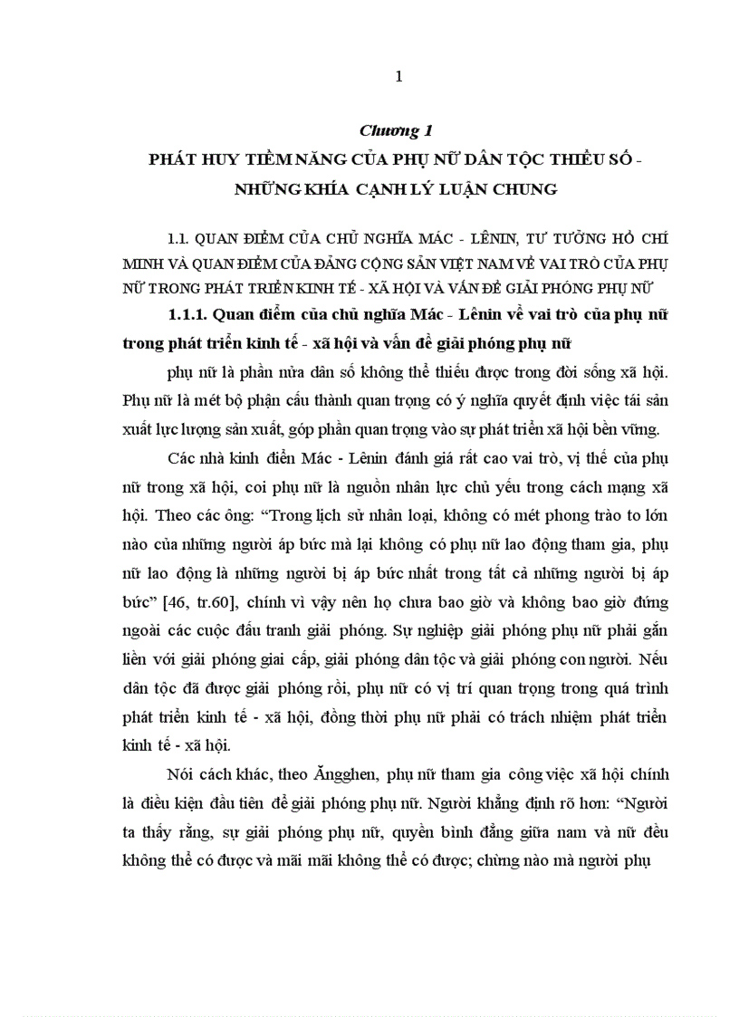 image for page Phát huy tiềm năng của phụ nữ dân tộc thiểu số trong quá trình phát triển kinh tế xã hội ở các tỉnh miền núi phía Bắc nước ta hiện nay