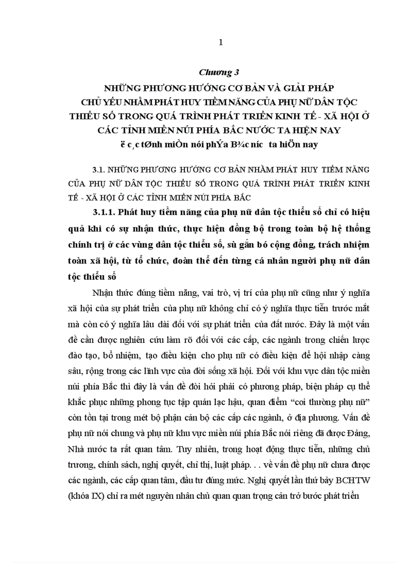 image for page Phát huy tiềm năng của phụ nữ dân tộc thiểu số trong quá trình phát triển kinh tế xã hội ở các tỉnh miền núi phía Bắc nước ta hiện nay