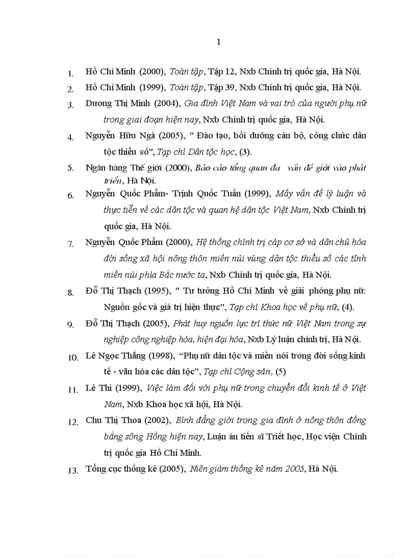 image for page Phát huy tiềm năng của phụ nữ dân tộc thiểu số trong quá trình phát triển kinh tế xã hội ở các tỉnh miền núi phía Bắc nước ta hiện nay