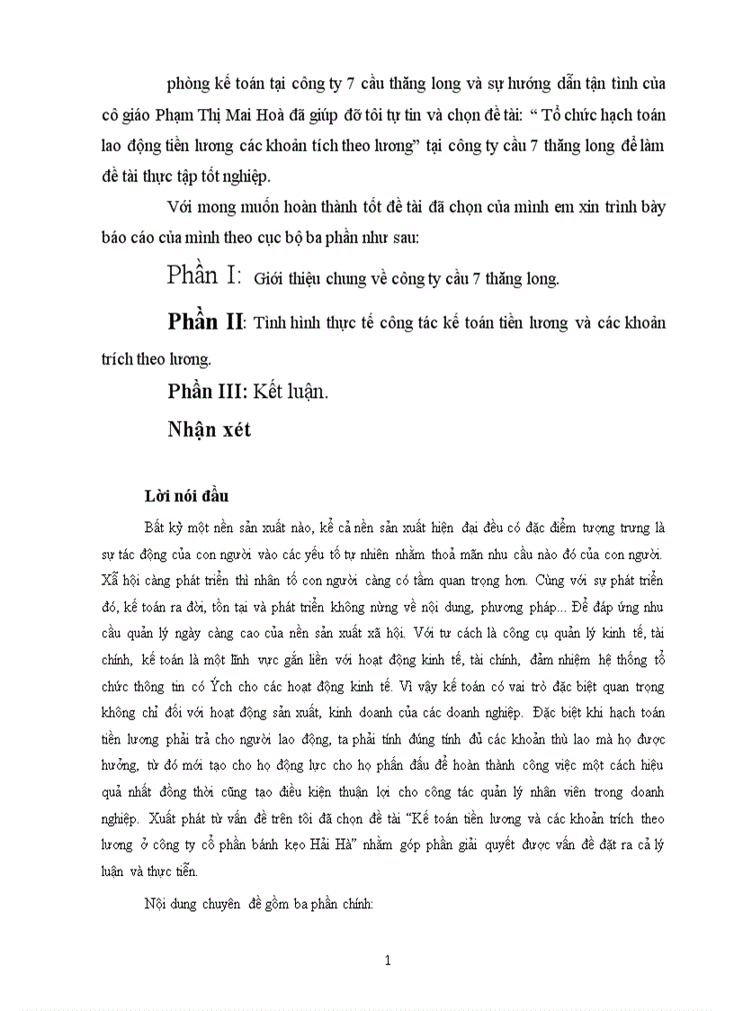 image for page Kế toán tiền lương và các khoản trích theo lương tại công ty cổ phần bánh kẹo Hải Hà