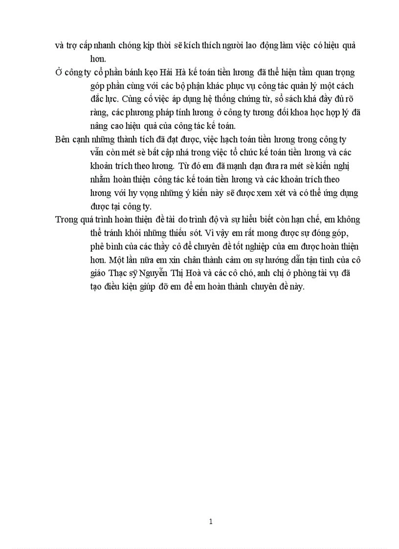 image for page Kế toán tiền lương và các khoản trích theo lương tại công ty cổ phần bánh kẹo Hải Hà