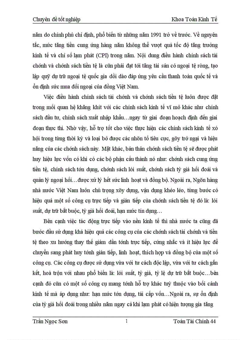 image for page Phân tích ảnh hưởng của chính sách tài chính và chính sách tiền tệ đối với tăng trưởng kinh tế