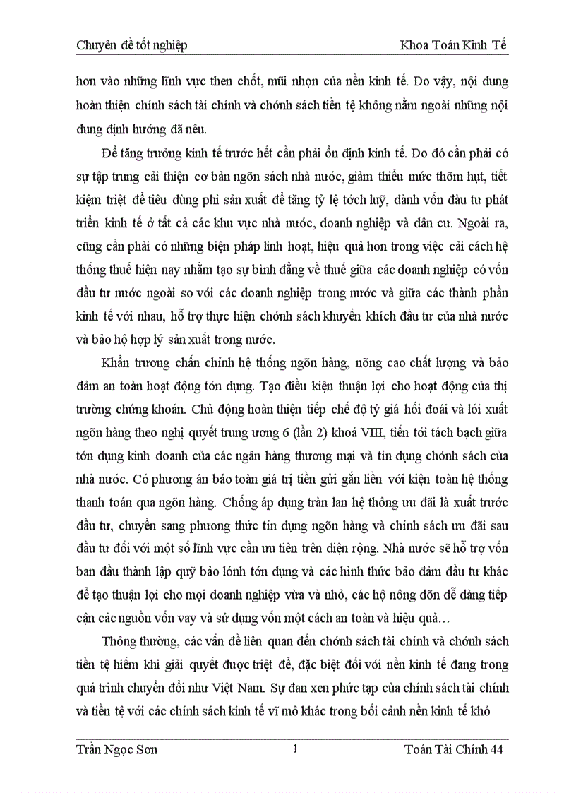 image for page Phân tích ảnh hưởng của chính sách tài chính và chính sách tiền tệ đối với tăng trưởng kinh tế