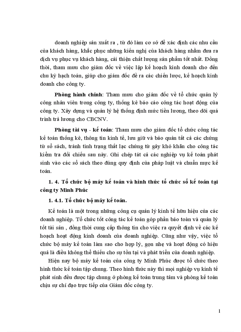 image for page Kế toán chi phí doanh thu và xác định kết quả kinh doanh tại Công ty TNHH Vận tải Thương mại Minh Phúc 1