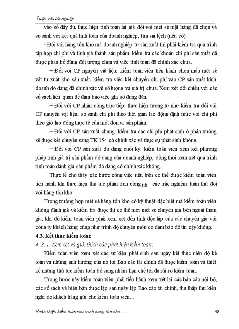 image for page Hoàn thiện kiểm toán chu trình hàng tồn kho trong kiểm toán Báo cáo tài chính do Công ty Kiểm toán tư vấn xây dựng Việt Nam thực hiện 1