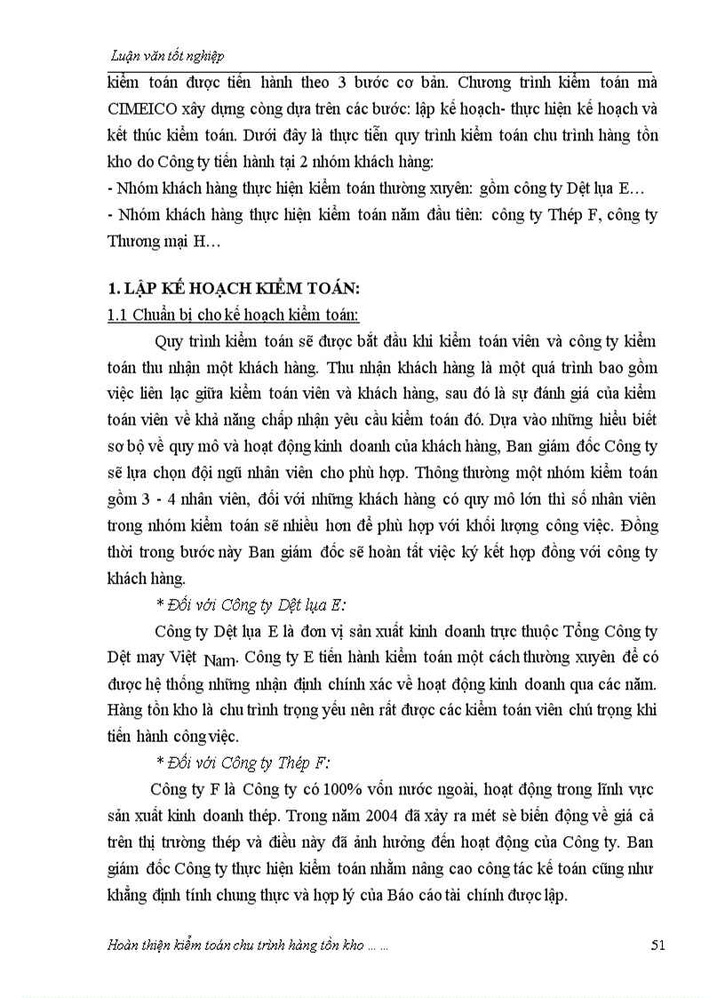 image for page Hoàn thiện kiểm toán chu trình hàng tồn kho trong kiểm toán Báo cáo tài chính do Công ty Kiểm toán tư vấn xây dựng Việt Nam thực hiện 1